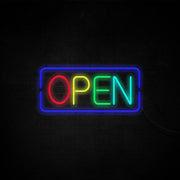 Open Neon Sign