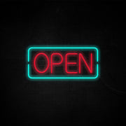 Open Neon Sign