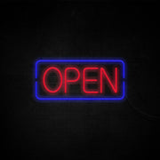 Open Neon Sign