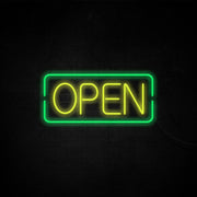 Open Neon Sign