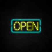 Open Neon Sign