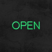 Open V2 Neon Sign