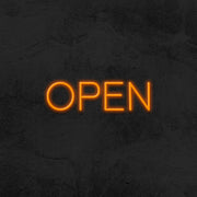 Open V2 Neon Sign