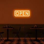 Open V2 Neon Sign