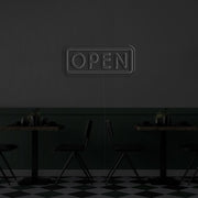 Open V2 Neon Sign