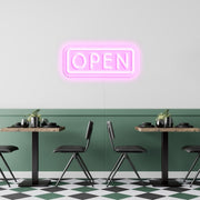 Open V2 Neon Sign