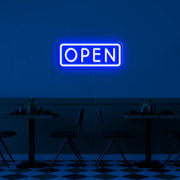 Open V2 Neon Sign