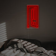 Opening Door LED Neon Sign