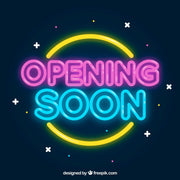 Opening Soon Neon Sign