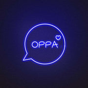 Oppa Neon Sign