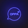 Oppa Neon Sign