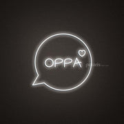 Oppa Neon Sign