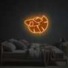 Orange Little Goldfish LED Neon Acrylic Artwork