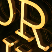 Order Here Yellow Neon Sign