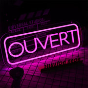 Ouvert Neon Sign