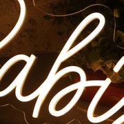 Pabis Yellow Neon Sign