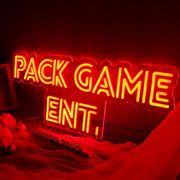 Pack Game Ent Neon Sign