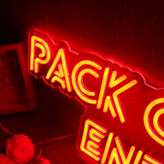 Pack Game Ent Neon Sign