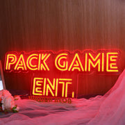 Pack Game Ent Neon Sign