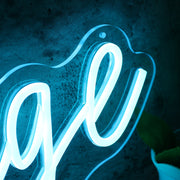 Paige Blue Name Neon Sign