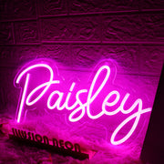 Paisley Pink Neon Sign