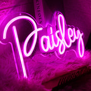 Paisley Pink Neon Sign