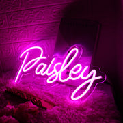 Paisley Pink Neon Sign