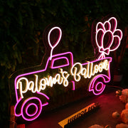 Palowa's Balloon Car Neon Sign