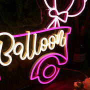 Palowa's Balloon Car Neon Sign