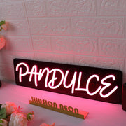 Pan Dulce Red Neon Sign