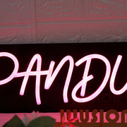 Pan Dulce Red Neon Sign