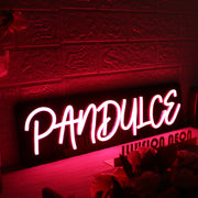 Pan Dulce Red Neon Sign