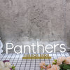 Panthers White Neon Sign