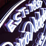 Papa Nicholas Coffee Neon Sign