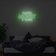 Paper Money Is Going Neon Sign