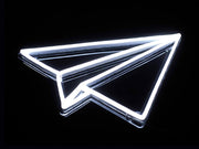 Paper Plane Neon Sign