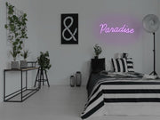 Paradise Neon Sign