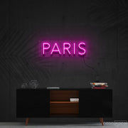 Paris Neon Sign