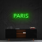 Paris Neon Sign