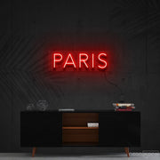 Paris Neon Sign