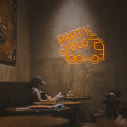 Party Bus LED Neon Sign