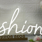 Pashion White LED Neon Sign