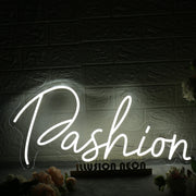 Pashion White Neon Sign