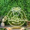 Pastaholics Yellow Neon Sign