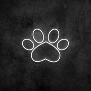 Paw Print Neon Sign