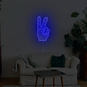 Peace Neon Sign