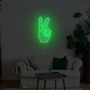 Peace Neon Sign