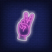 Peace Neon Sign