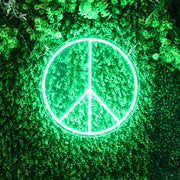 Peace Neon Sign