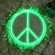 Peace Neon Sign